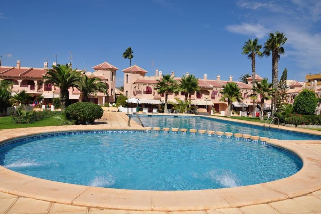Villa Precioso Duplex Con Piscina, En 1ª Linea De Playa El Puerto de Mazarrón Exterior foto