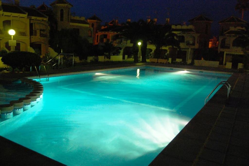 Villa Precioso Duplex Con Piscina, En 1ª Linea De Playa El Puerto de Mazarrón Exterior foto