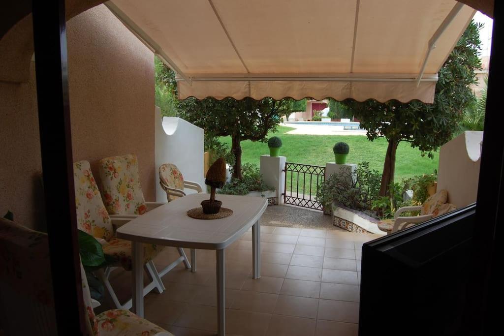 Villa Precioso Duplex Con Piscina, En 1ª Linea De Playa El Puerto de Mazarrón Exterior foto