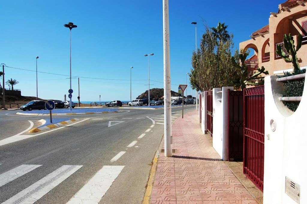 Villa Precioso Duplex Con Piscina, En 1ª Linea De Playa El Puerto de Mazarrón Exterior foto